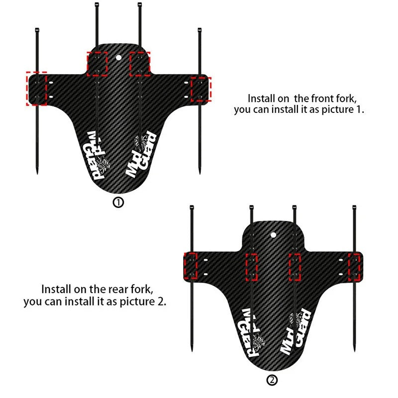 Carbon Mudguard For Bicycle