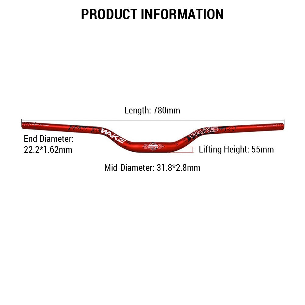 Wake Riser Handlebars 31.8mm