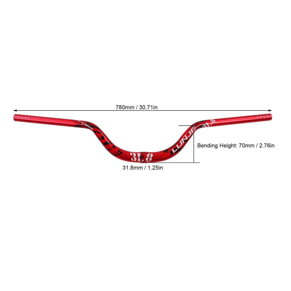 Riser Handlebars 31.8mm diameter